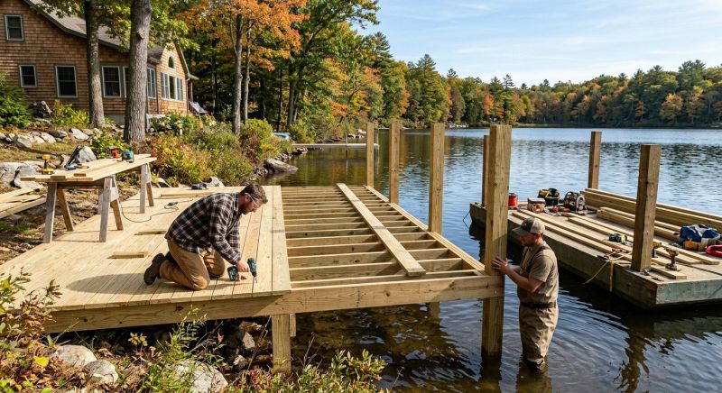 Boat Dock Installation in Alpharetta, GA