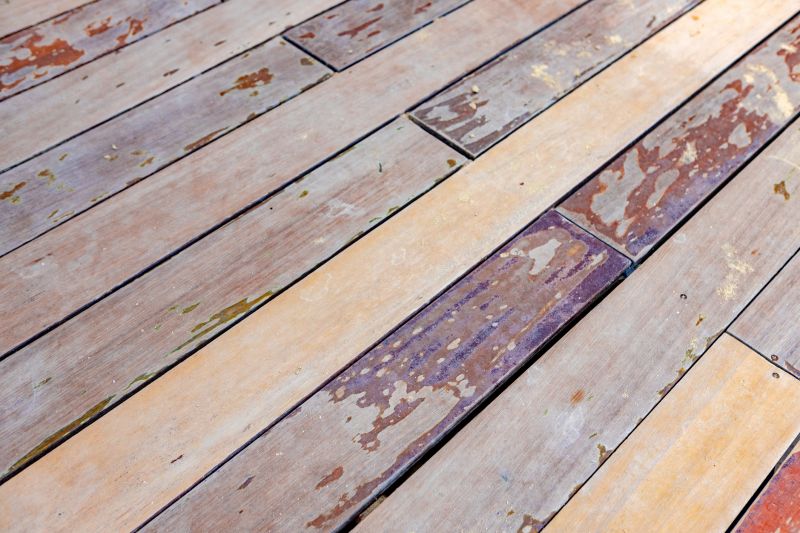 Damaged Composite Deck Boards
